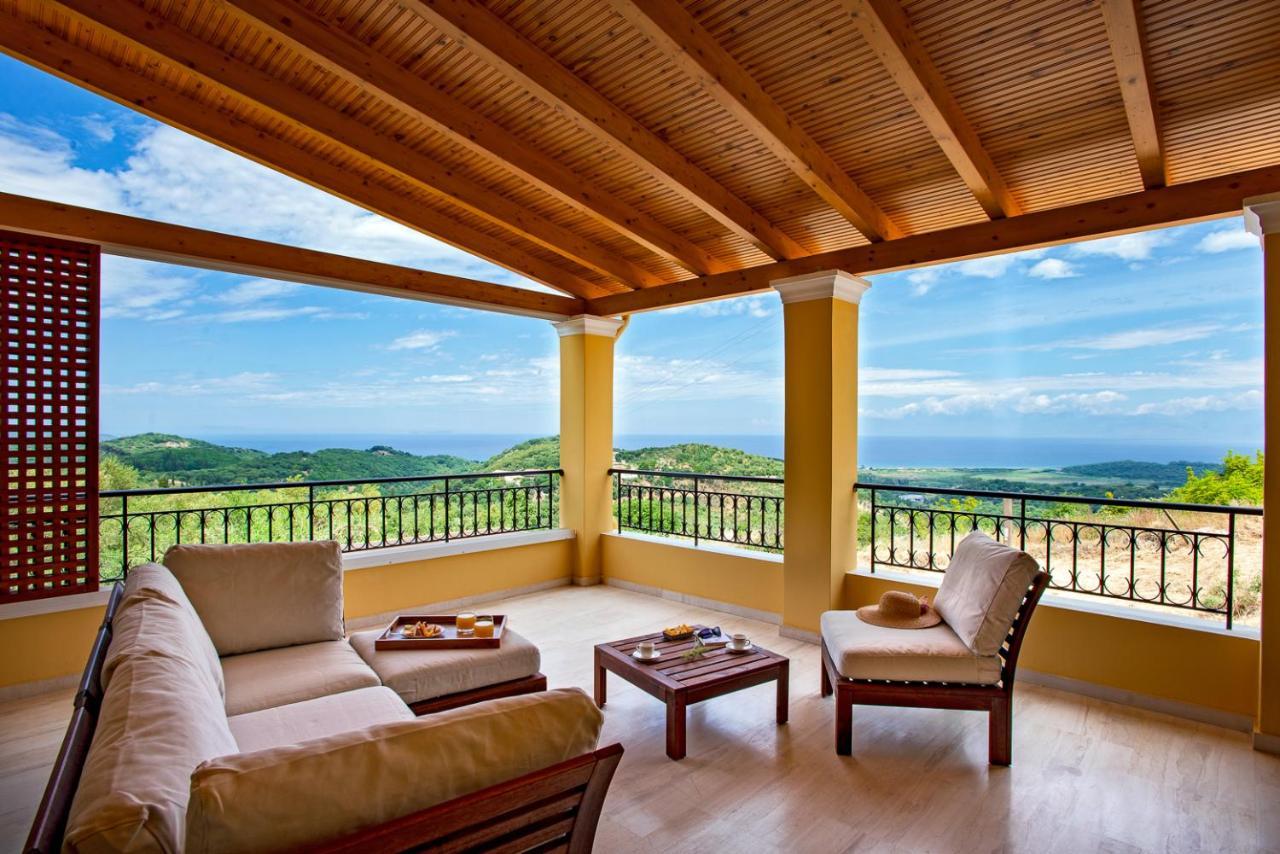 Villa Corfu Melody Vouni  ภายนอก รูปภาพ