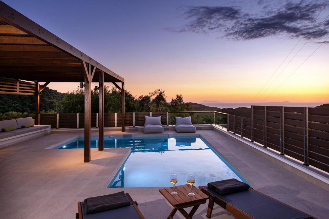 Villa Corfu Melody Vouni  ภายนอก รูปภาพ