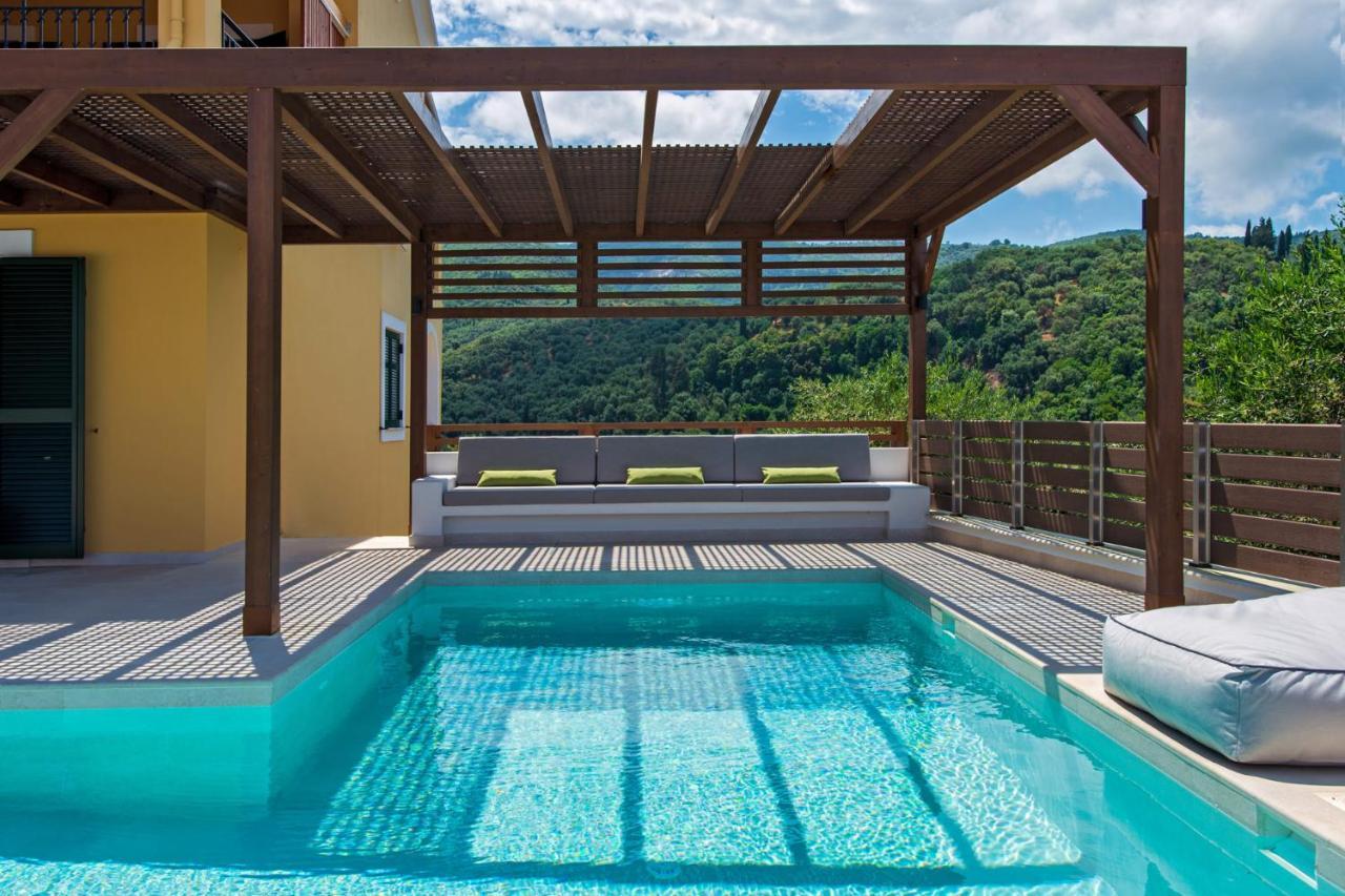 Villa Corfu Melody Vouni  ภายนอก รูปภาพ