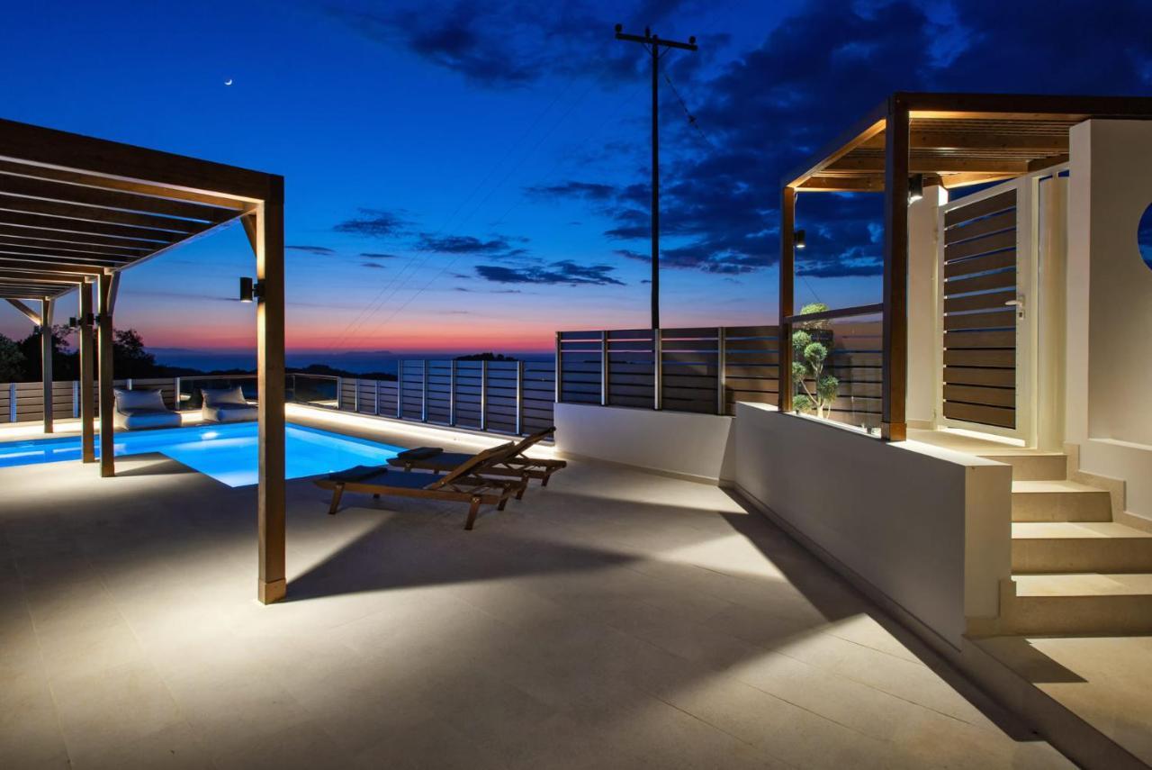 Villa Corfu Melody Vouni  ภายนอก รูปภาพ
