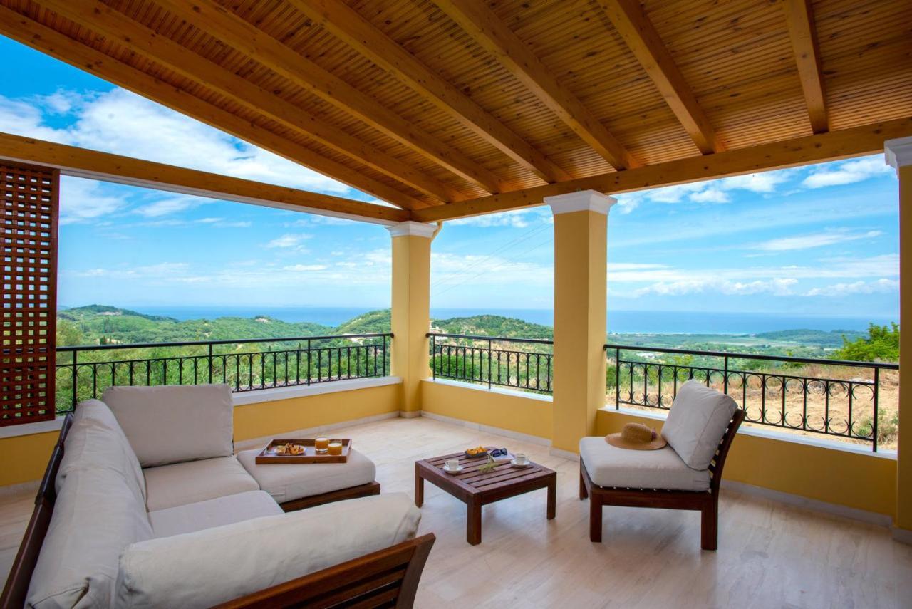 Villa Corfu Melody Vouni  ภายนอก รูปภาพ