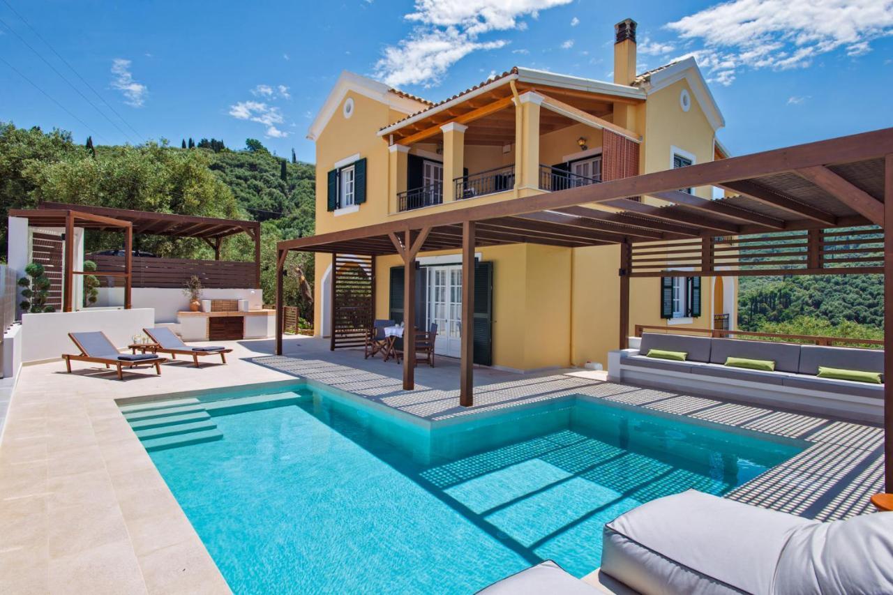 Villa Corfu Melody Vouni  ภายนอก รูปภาพ