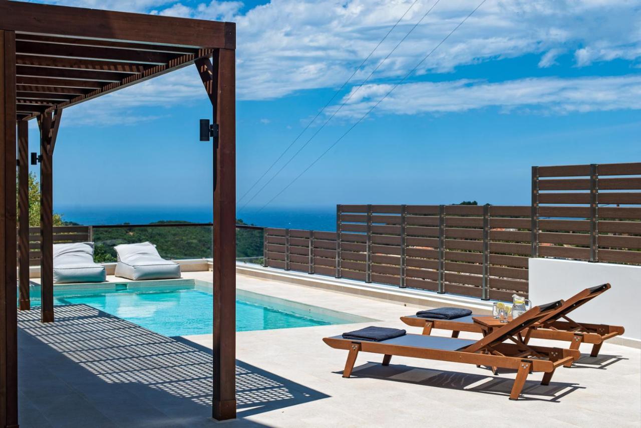 Villa Corfu Melody Vouni  ภายนอก รูปภาพ