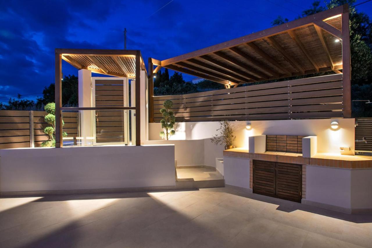 Villa Corfu Melody Vouni  ภายนอก รูปภาพ