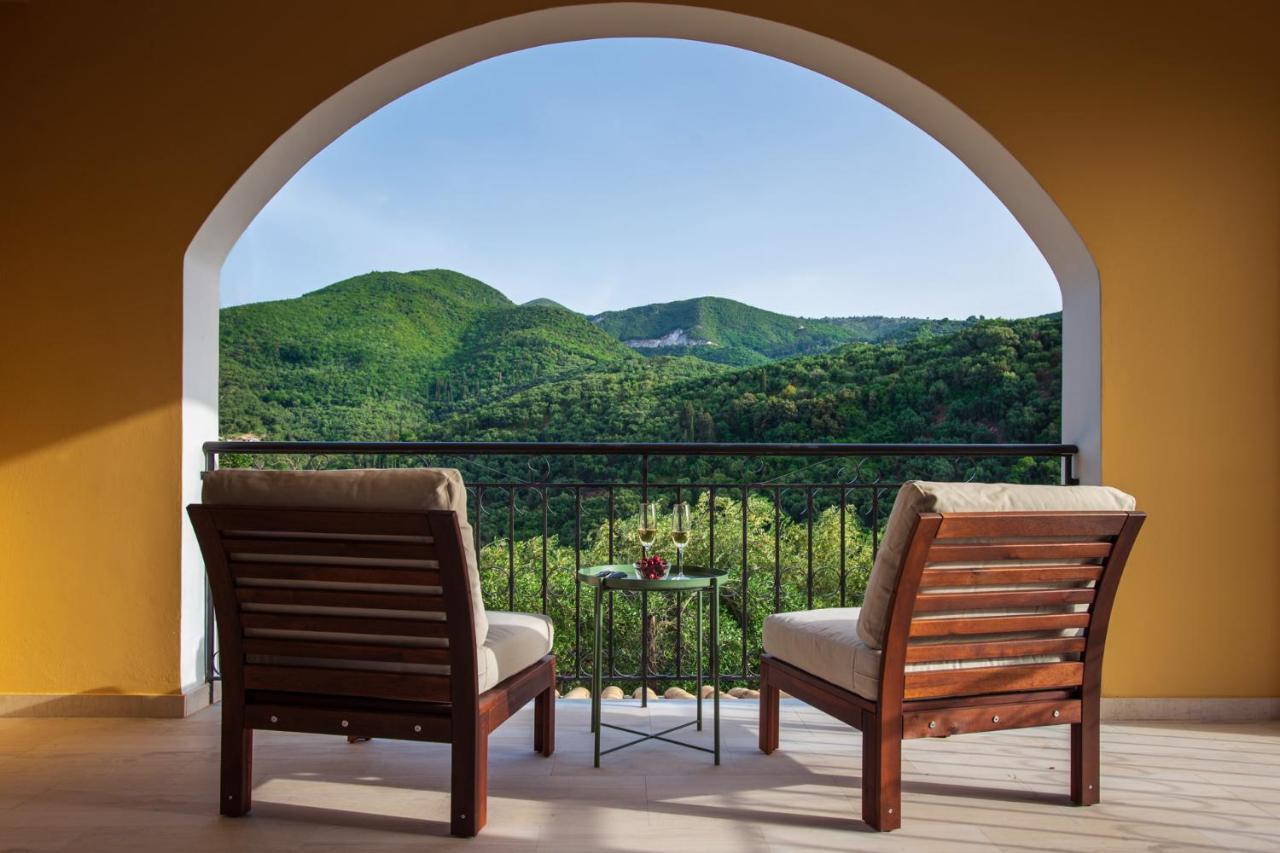 Villa Corfu Melody Vouni  ภายนอก รูปภาพ