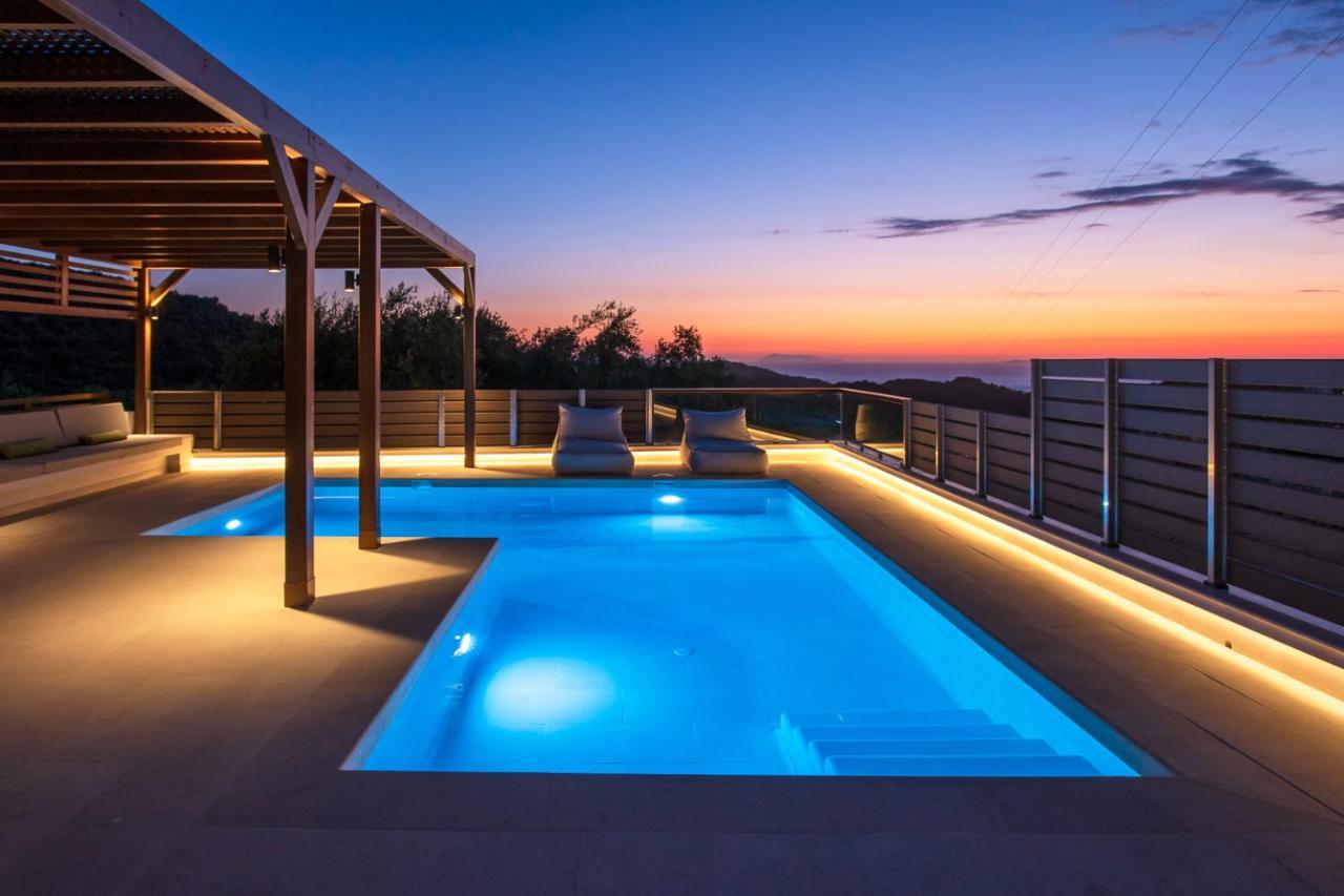 Villa Corfu Melody Vouni  ภายนอก รูปภาพ