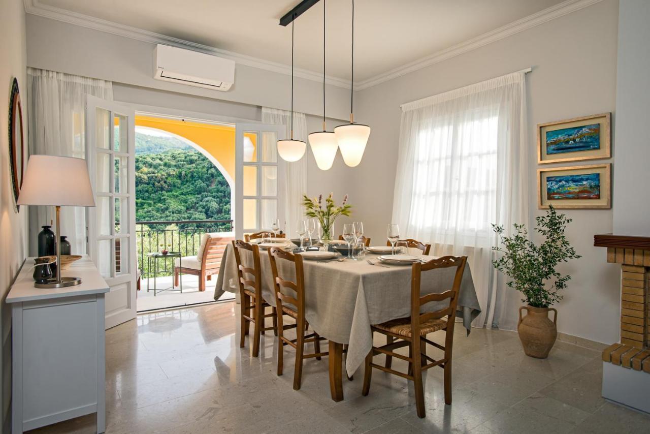 Villa Corfu Melody Vouni  ภายนอก รูปภาพ