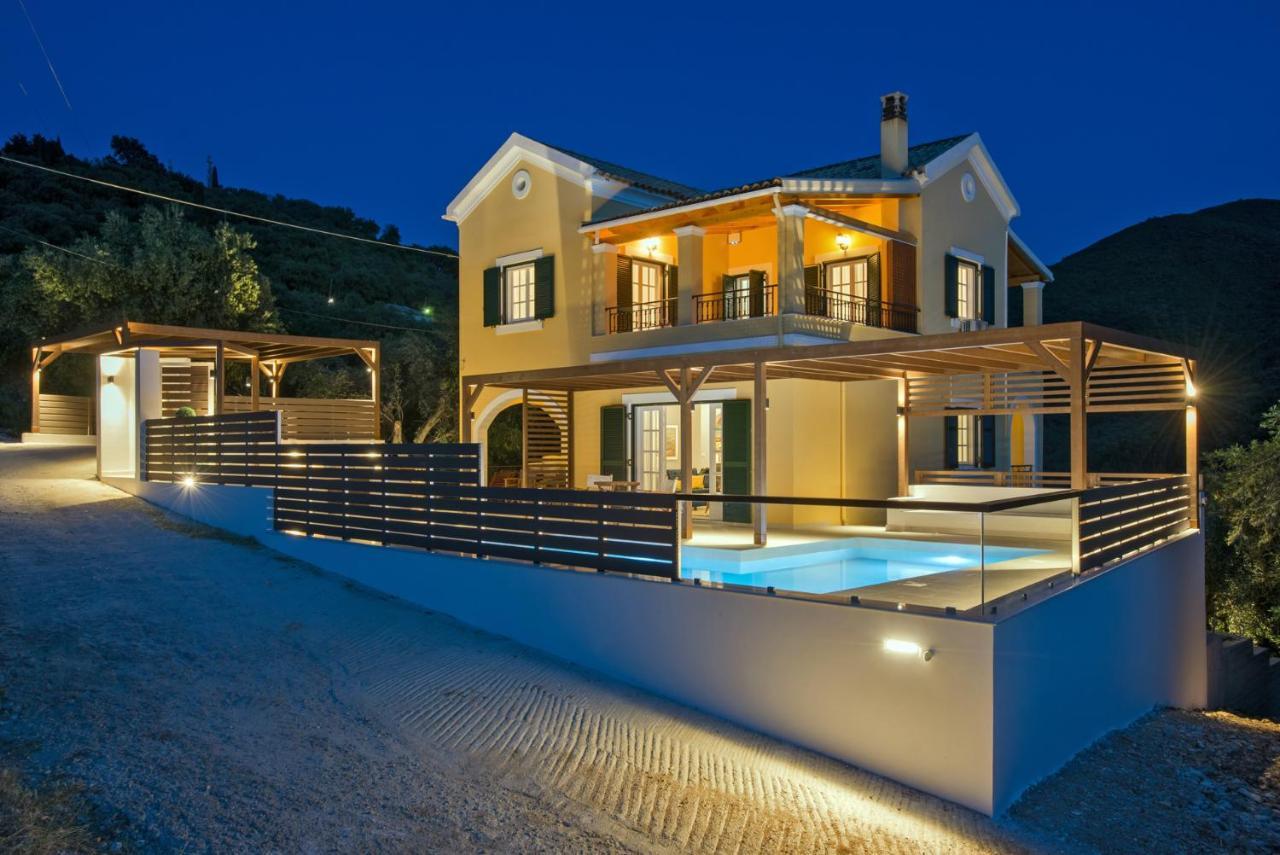 Villa Corfu Melody Vouni  ภายนอก รูปภาพ