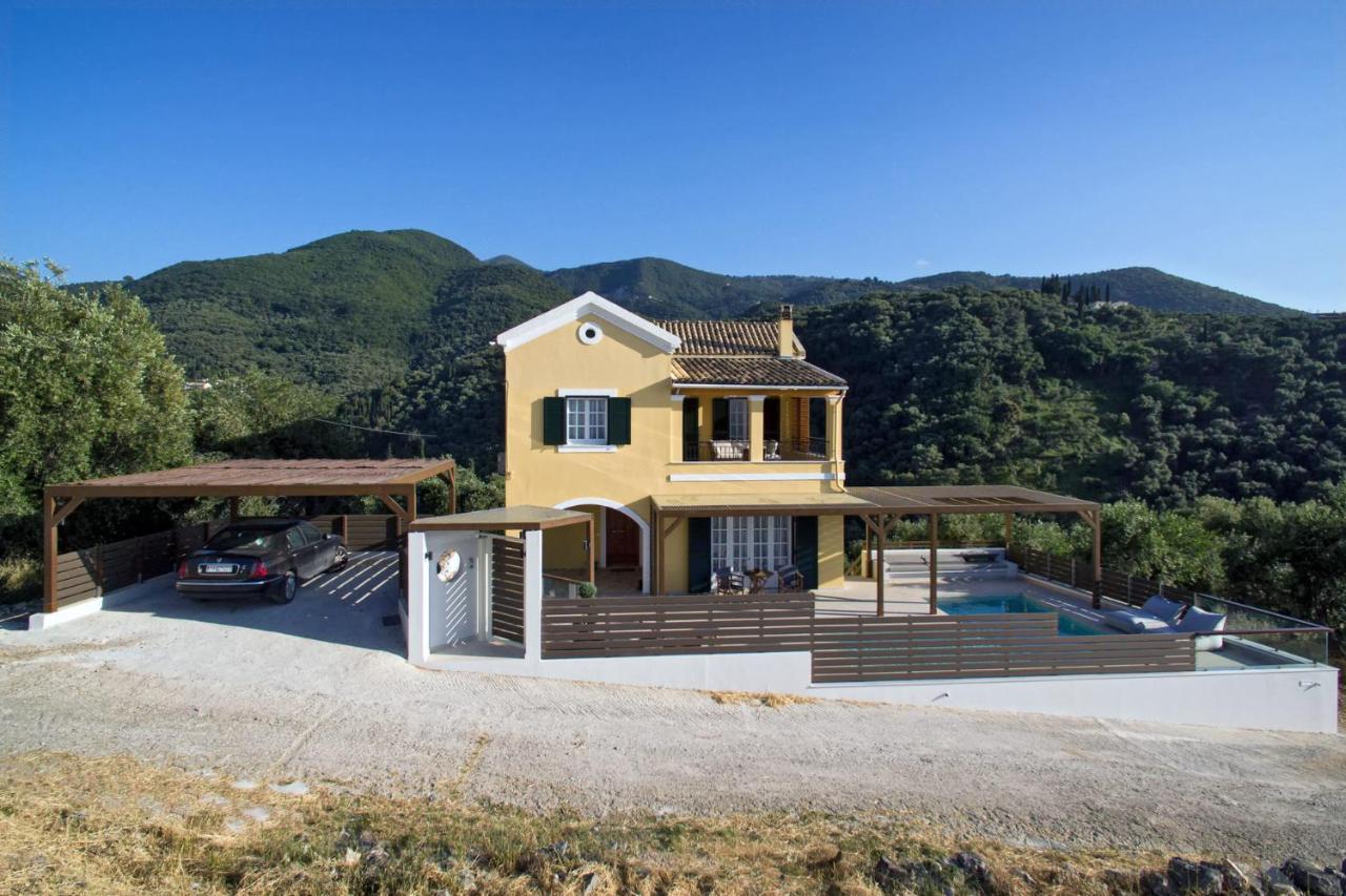 Villa Corfu Melody Vouni  ภายนอก รูปภาพ