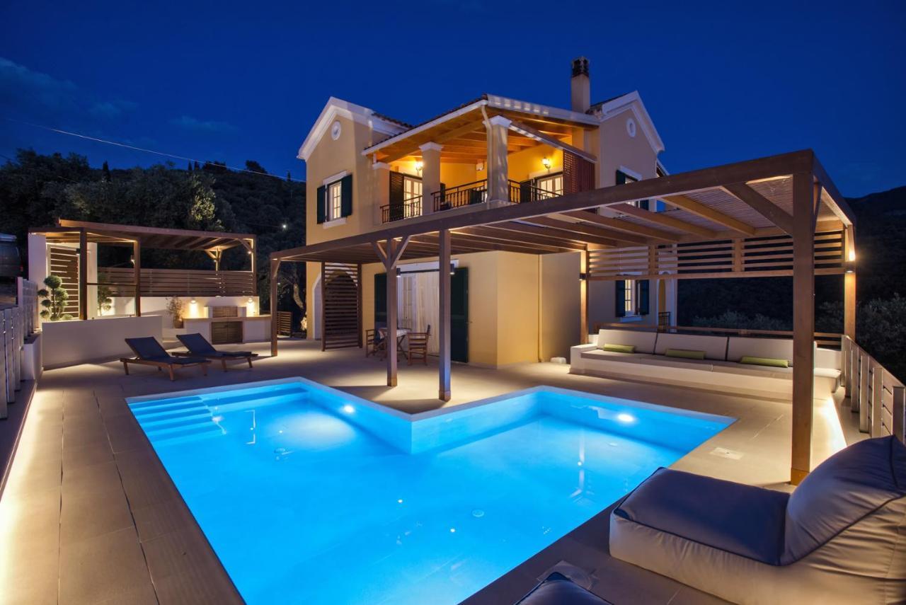 Villa Corfu Melody Vouni  ภายนอก รูปภาพ