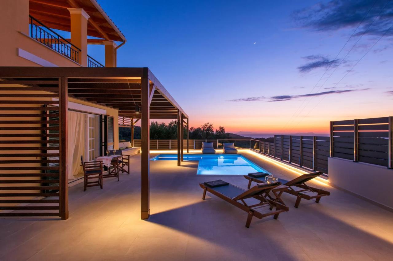 Villa Corfu Melody Vouni  ภายนอก รูปภาพ