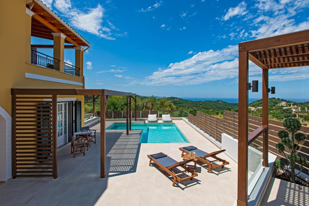 Villa Corfu Melody Vouni  ภายนอก รูปภาพ